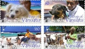 Vanuatu 2013 - Vanuatu's best Friends, Dogs - Set of 4 - MNH - Picture 1 of 1