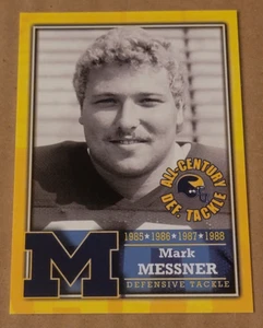 TK Legacy Michigan Wolverines All-Century Team S10 Mark Messner 285/300 Made - Bild 1 von 2