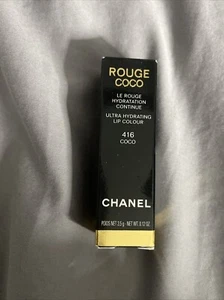 CHANEL Lipstick Rouge Coco Ultra Hydrating Lip Colour 416 Coco - Picture 1 of 3