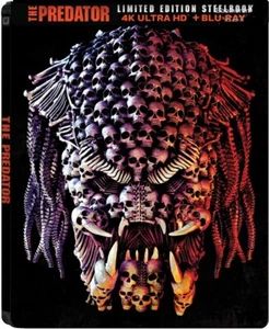 The Predator (2018) Limited STEELBOOK 4k UHD + Blu-ray - Region Free All/0 - Picture 1 of 2