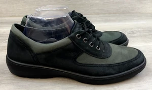 Zapatilla deportiva para mujer Romika de cuero negro 10 zapatos cómodos informales con cordones - Imagen 1 de 7