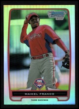 2012 Bowman Chrome Prospects Refractors #BCP112 Maikel Franco - NM-MT