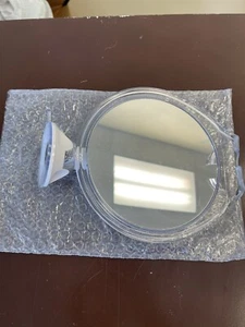 HoneyBull Shower Mirror for Shaving Fogless with Suction, Razor Holder & Swivel - Picture 1 of 4