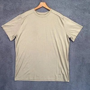 Arc'teryx Ionia Mens XXL Green Merino Wool Blend Athletic Short Sleeve Shirt - Picture 1 of 17