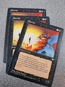 Magic The Gathering Card e100 Norritt Ice Age Regular 3 copies - Picture 1 of 1