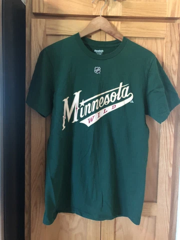 MINNESOTA WILD NHL PARISE #11 REEBOK TSHIRT GREEN SIZE MEDIUM Cover