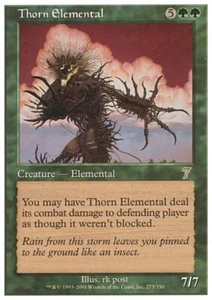Thorn Elemental ~ Siebte Ausgabe [ausgezeichnet] [Magic MTG] - Bild 1 von 1
