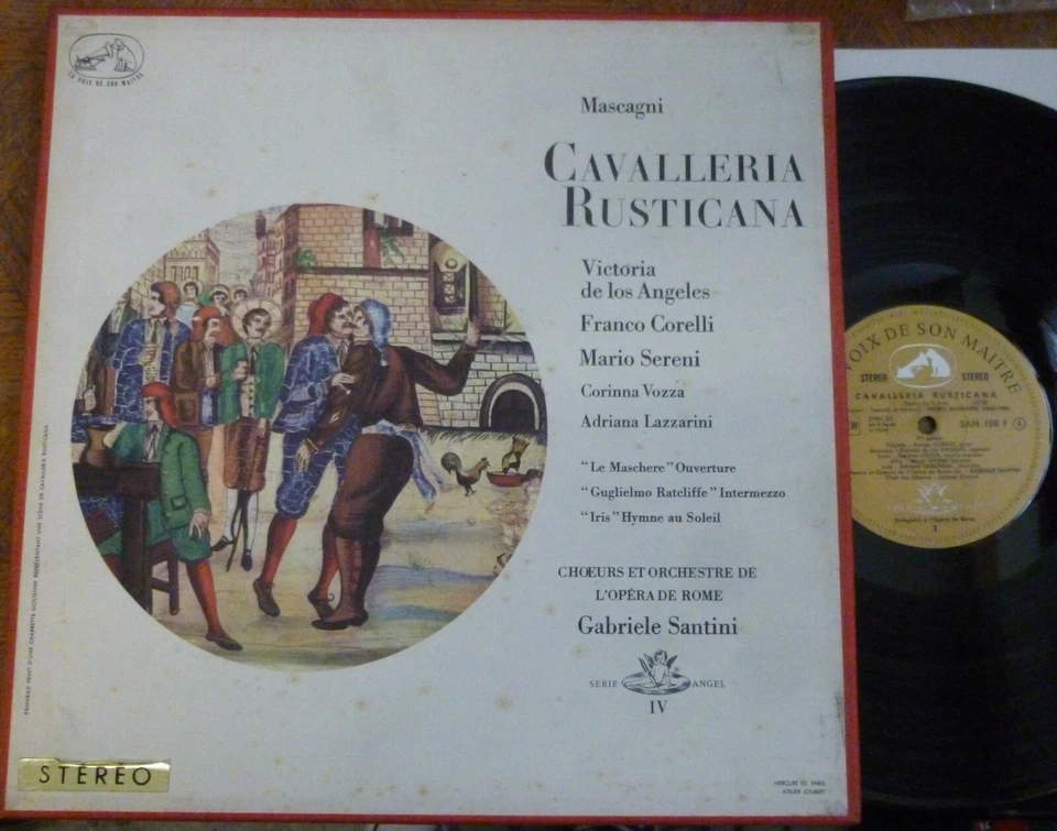 MASCAGNI cavalleria rusticana - LOS ANGELES - SANTINI  / VSM  SAN 108-9 - Image 1 of 1