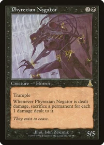 TOP  Phyrexian Negator / Verneiner  - URZA's DESTINY -  englisch  (good)  *Rare* - Bild 1 von 1
