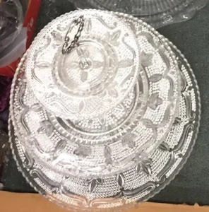 Heritage 3-tier Hostess Tray Tidbit Wedding Mothers Day Party - Picture 1 of 1