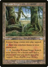 Krosan Verge Judgment PLD Land Uncommon MAGIC THE GATHERING MTG CARD ABUGames