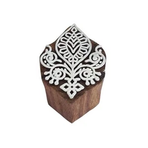 Wooden Stamps DIY Fabric, Textile, Clay, Pottery, Paper, Henna Printing Blocks - Picture 1 of 2