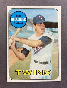 1969 Topps #194 Ted Uhlaender (Minnesota Twins) - Picture 1 of 2