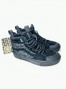 Vans Sk8-Hi Mte-2 schwarz Camouflage Stiefel Herren Größe 7,5/ Damengröße 9 Hydroguard Schuhe - Bild 1 von 10
