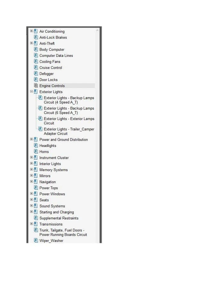 Ford F-150 2009 Color Wiring Diagrams Schematic V8 5.4L 2WD pdf