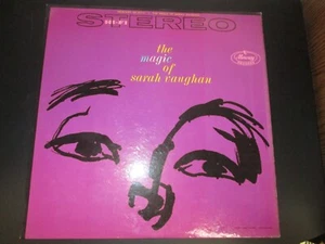 The Magic Of Sarah Vaughan Vinyl LP Stereo Mercury Records - Picture 1 of 7