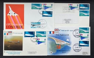 3 March 1969 Concorde FDC Ensemble - Picture 1 of 5