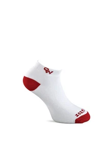Old West Red/White Children Cotton Blend Anklet 3-Pack Ankle Socks - Picture 1 of 1