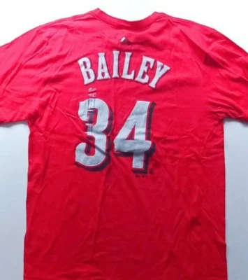 Camiseta Cincinnati Reds Homer Bailey Adulto Roja L Nueva con Etiquetas Foto 1 de 3