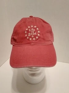 Life is Good Chill Cap Life is Good in Stars Red One Size G4326 - Picture 1 of 8