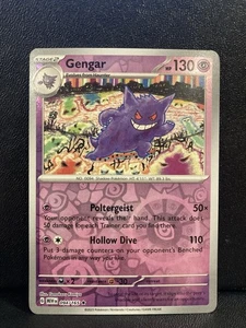Pokémon TCG - Gengar 094/165 - Reverse Holo Rare - Scarlet & Violet 151 *NM/M - Picture 1 of 2