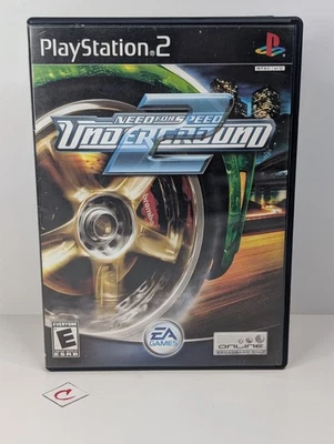 Need for Speed Underground 2 (Sony PlayStation 2 PS2, 2004) Game Disc & Case - Bild 1 von 4