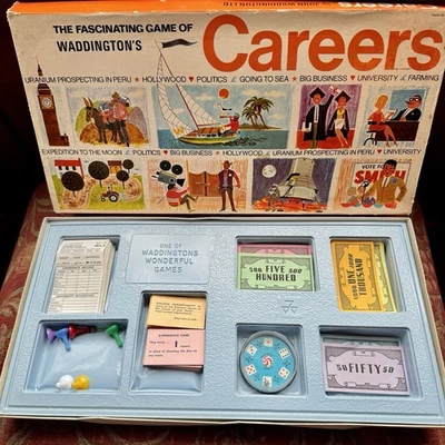 Vintage Waddington's Board Game Careers 1969 Edition - Image 1 of 4