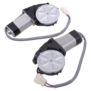 Pair Electric Front Door Window Lifter Regulator Motor Fit for BMW 3 Series E30 - Picture 1 of 5
