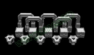 Imperial Assault compatible accesories (doors, crates & terminals) - 3D printed - Picture 1 of 3