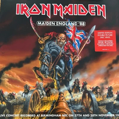 IRON MAIDEN - Maiden England '88 VINYL 2 x LP Picture Disc 2013 EMI MC1 - Image 1 of 4
