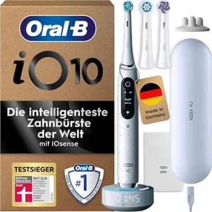 Oral-B iO Series 10 Spazzolino Elettrico con 3 Spazzolini da Incasso e iOSense - Foto 1 di 3