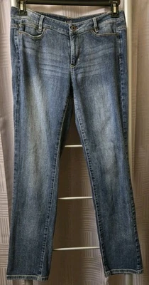 J.Jill Jeans Womens Sz 6 Denim Blue Slim Boyfriend Straight Leg Jeans Pants - Image 1 of 4