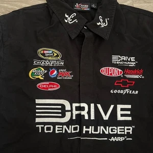 Chase Authentics NASCAR Black Racing Shirt - Picture 1 of 7