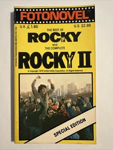 FOTONOVEL: The Best Of Rocky & The Complete Rocky II SPECIAL EDITION Paperback - Picture 1 of 2