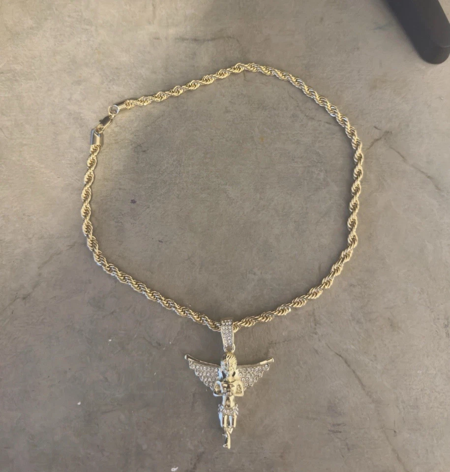 Rope Chain Yellow gold Chain 20in - Image 1 of 2