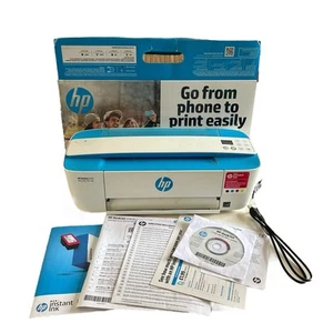 HP DeskJet 3720 All-In-One Wireless A4 Inkjet Printer Spares and Repairs Boxed - Picture 1 of 12