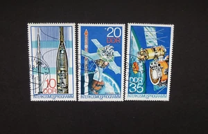 DDR/GERMANY 1978 Stamp Scott #1898-1900 Space Research - Picture 1 of 2