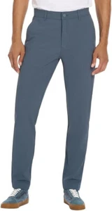 Hurley Mens Water Repellent Hybrid Performance Stretch Pants, Blue, 34X32 - Picture 1 of 3