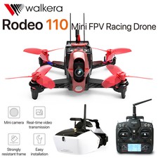 Walkera Rodeo 110 FPV mini drone telecamera HD indoor FPV racing drone...