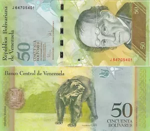 L071 BILLETE VENEZUELA 50 BOLIVARES 2009 SIN CIRCULAR. - Imagen 1 de 1