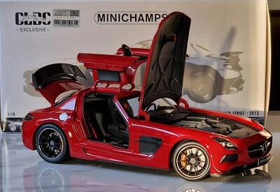 Minichamps 1 18 Mercedes SLS AMG Black Series CLDC Exclusive  - Image 1 of 4
