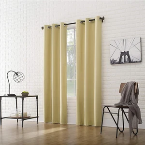 Sun Zero Cooper Thermal Insulated Energy Efficient Grommet Curtain Panel, 40" X  - Picture 1 of 12