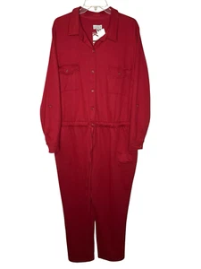 Mono Joan Rivers Pull-On con Detalle de Cordón A519335 Rojo Talla XL NUEVO - Imagen 1 de 8