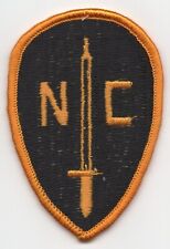 NORTH CAROLINA STATE GUARD & Defense Force Shoulder Embroidered Patch