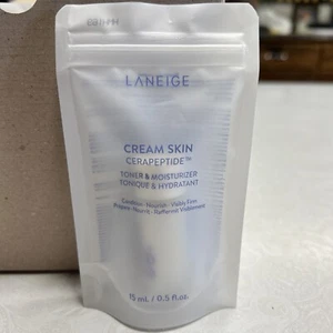 Laneige Cream Skin Cerapeptide Toner & Moisturizer Lot of 12 - Picture 1 of 3