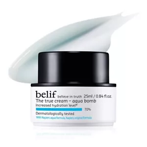 Belif The True Cream Aqua Bomb Idratante viso senza peso NUOVO - Foto 1 di 8