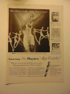 1953 PLATEX Magic-Controller Girdle vintage print ad - Picture 1 of 1