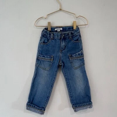 DKNY Toddler Baby  Denim Blue Jeans  Pockets 24 Months - Image 1 of 4