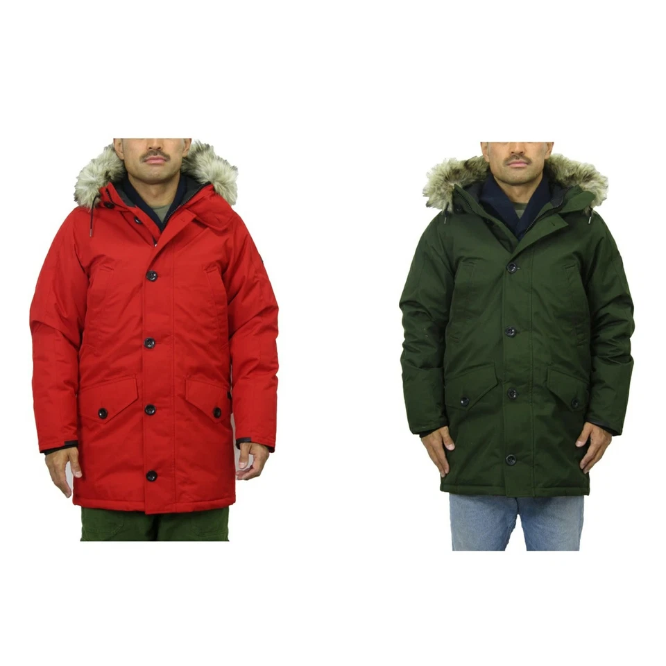 Polo Ralph Lauren Ranger N-3B Heavy Down Coat Jacket with Fur Hood - 2 colors - - Image 1 of 1