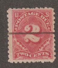 USA Scott  J60 Postage Due 2 Cent Perf 10 No watermark Rose Used (j60-1)